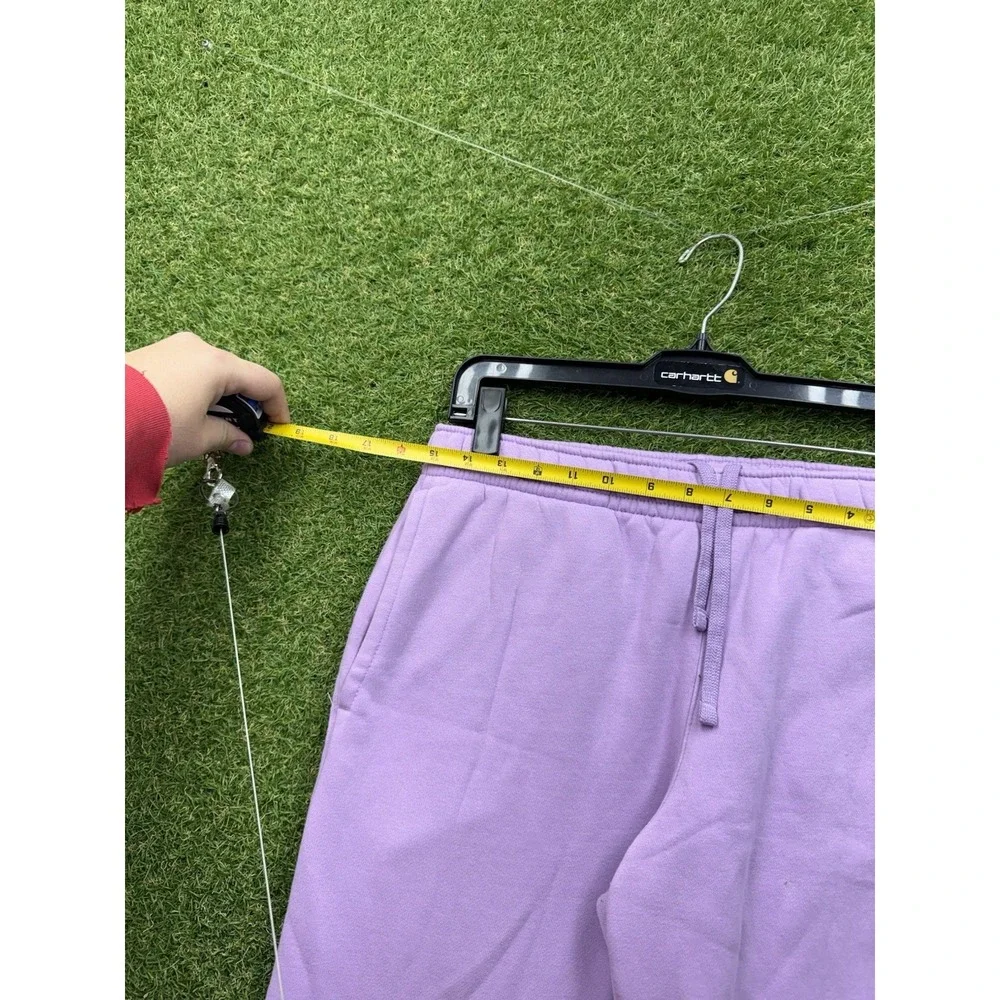 Nike Sweatpants Womens XL Pink Fleece Joggers Elastic Waist Lounge Wear Pants